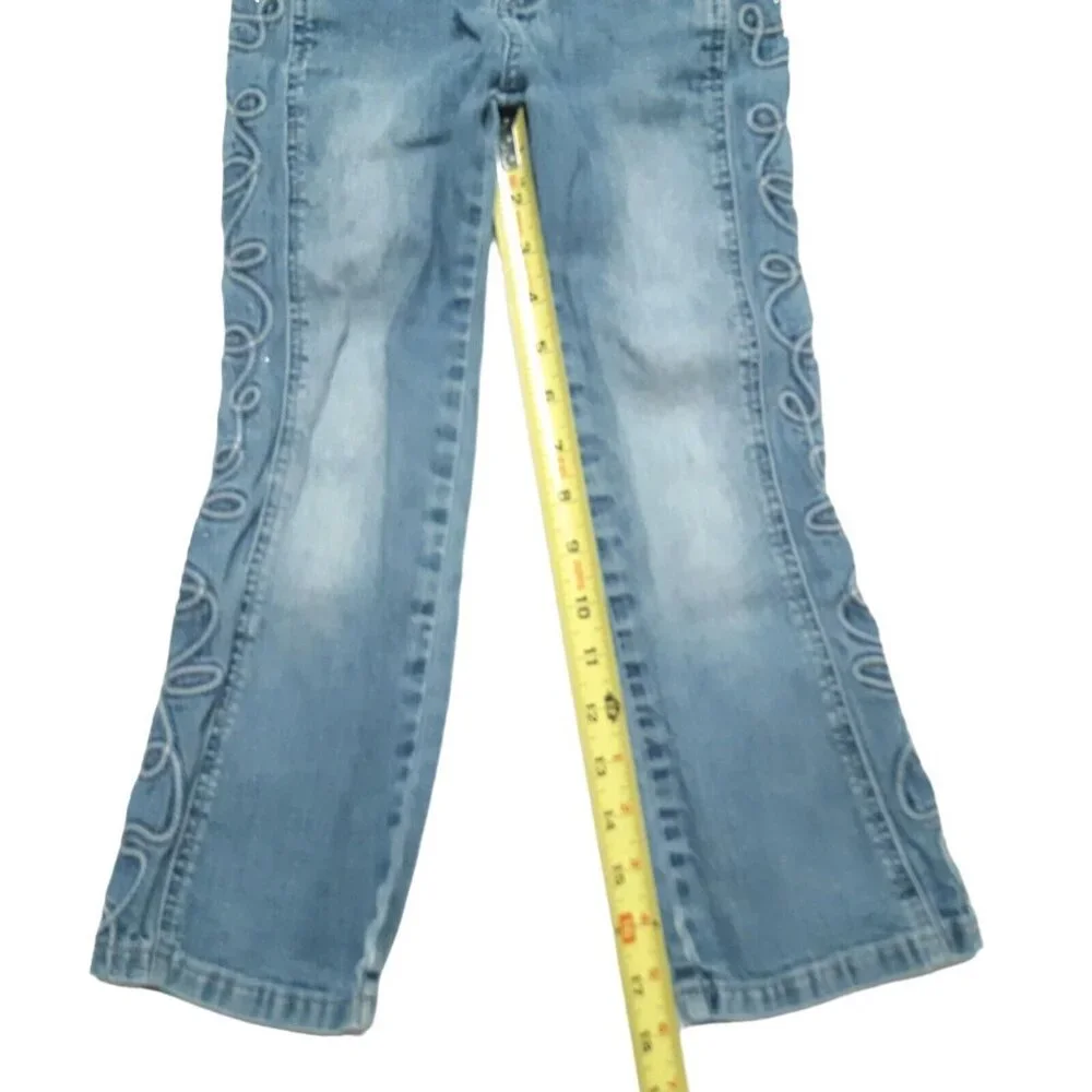 Old Navy Shorts Girls 5 Blue Purple Skort Duck Head Jeans Stretch Lot of 4‎